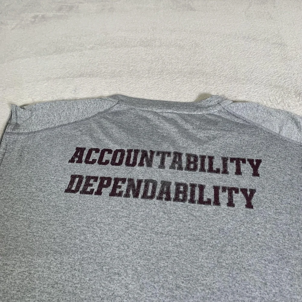 Texas A&M Aggies Shirt‎ Mens 2XL Gray NCAA Football Adidas Climalite Sleeveless